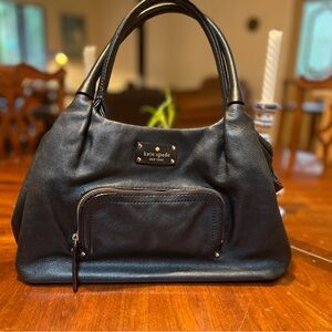 Kate Spade. EUC almost  perfect!  Black Leather Shoulder  Handbag